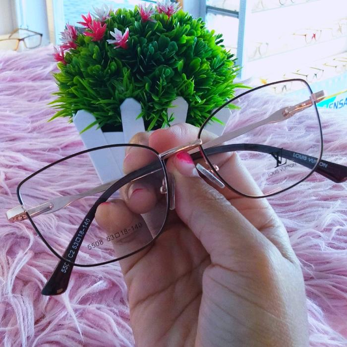 kacamata LV 5508 semi cat eye Eyewear Glasses