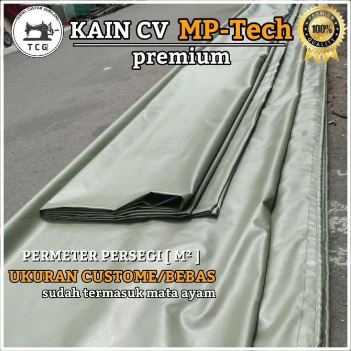Terpal kain Cv Tentara Permeter segi