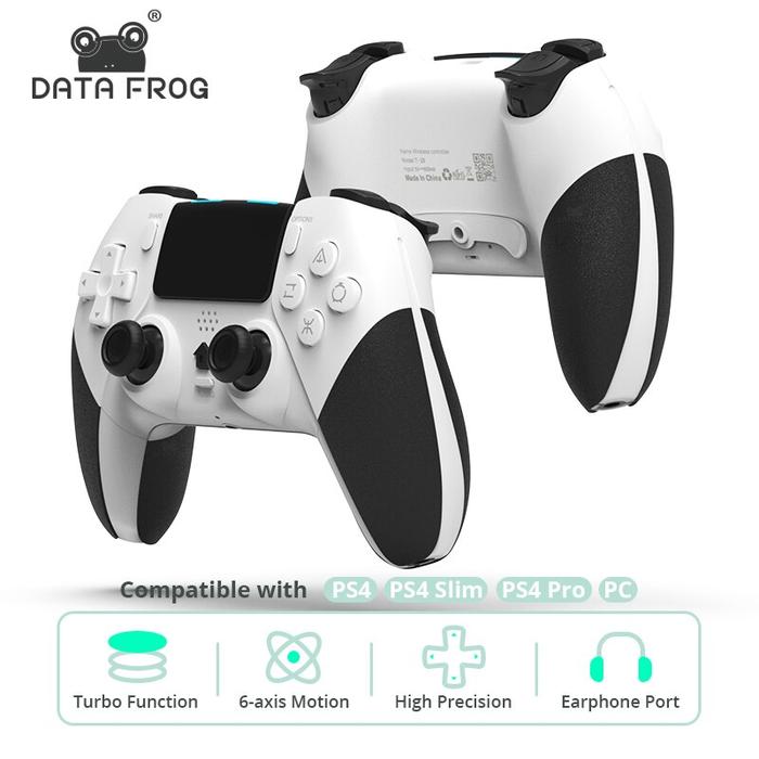 DATA FROG Bluetooth Wireless Controller For PS4 Controller Gamepad