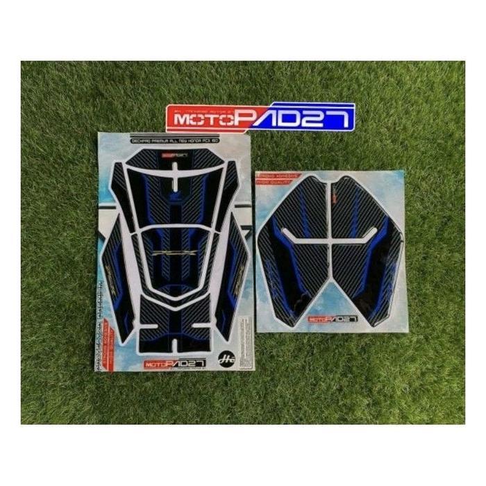 Tankpad pcx 160 Deckpad pcx 160 Resin timbul Carbon tankpad 160 pcx 160 Full Set 2021 - 2024