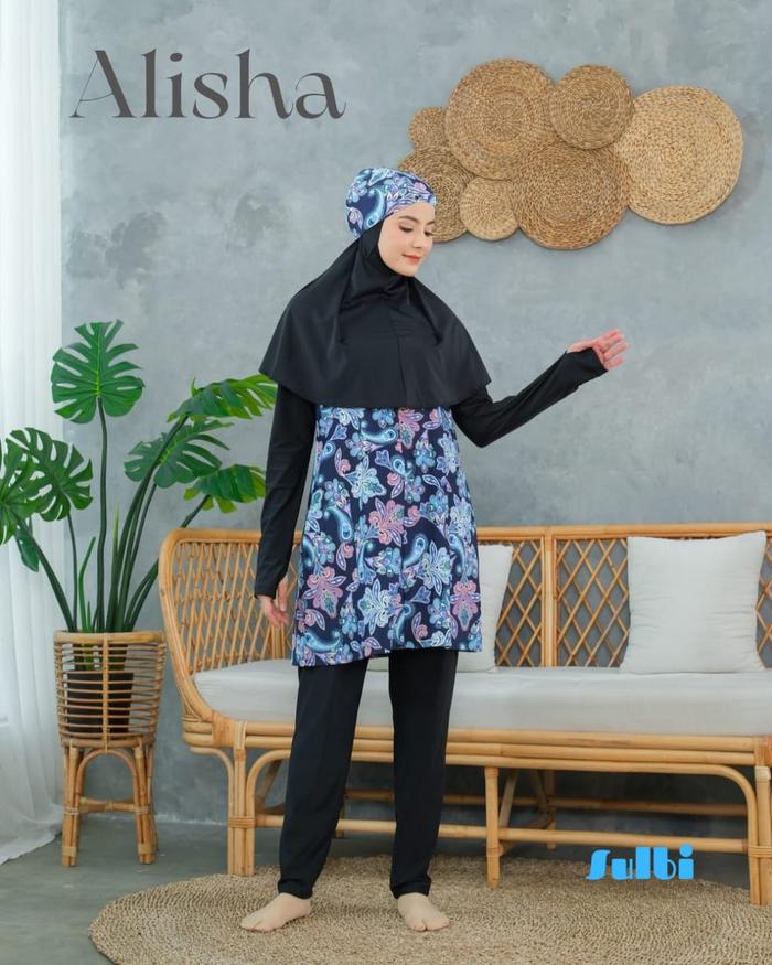 Baju Renang Wanita Muslimah Syari M sd 5XL jumbo Swimwear Sulbi Sbdp