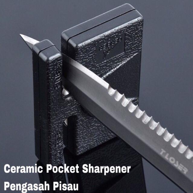 GERBER Pengasah Pisau Mini Portable Pocket Knife Sharpener - GLKS / Asahan Pisau Dapur