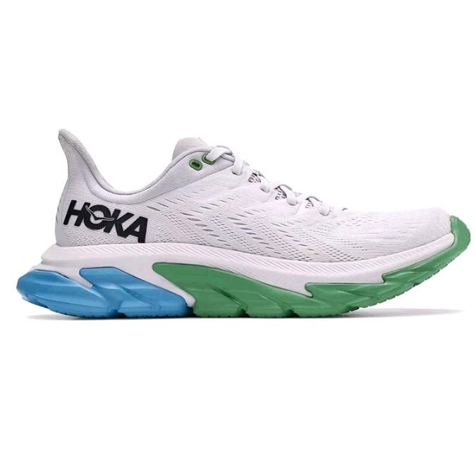 sepatu hoka clifton EDGE abu running/trail/