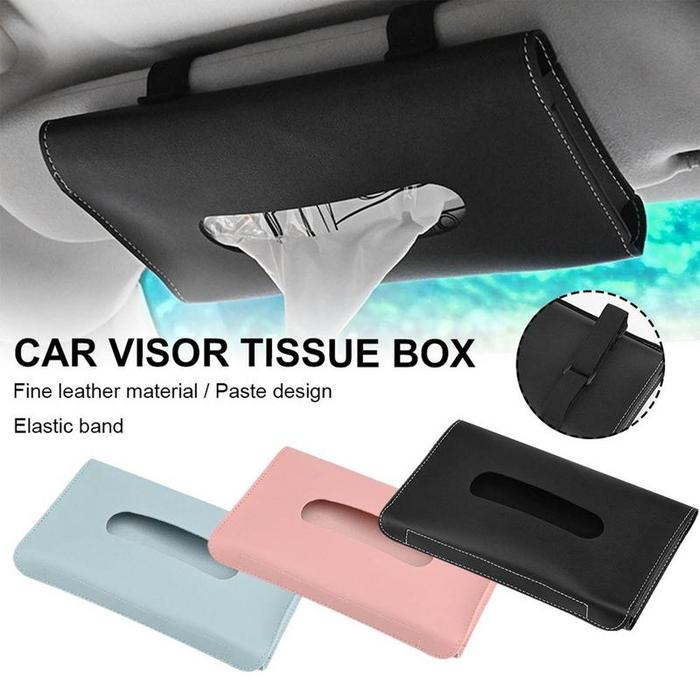 Universal Sun Visor Car Tissue Box Portable Sun Visor Tissue Box
