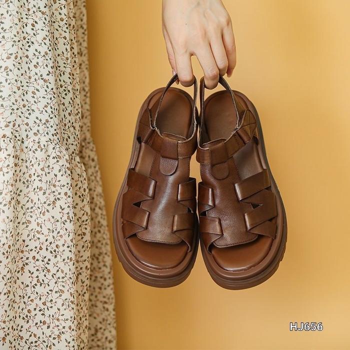 AMIINA SANDAL RETRO ROMAN STYLE KOREA HJ656