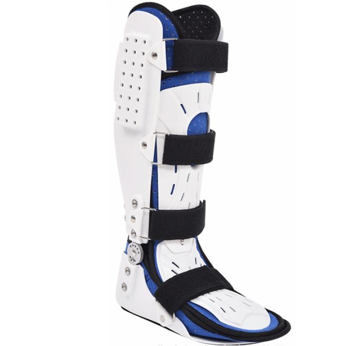 AFO Sepatu Patah Tulang Kaki Tinggi 23-40 cm Dengan Pelat Pelindung Penyangga Tulang Kaki Pengganti