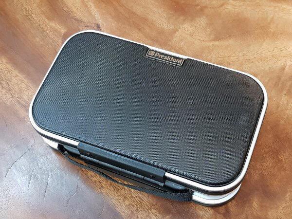 Koper Mini President Tas Black Kosmetik Make Up Save Box Brompton Ori Original By Trashbag Storee