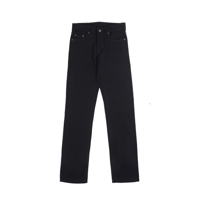 The Don's House Arteesan Denim INDIANA BLACK WHITE - Celana Panjang Jeans Washing Raw Jeans Pria Wan