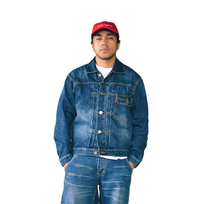 Amigos de Nimes - Amomento Stone Blue Type I - Denim Trucker Jaket