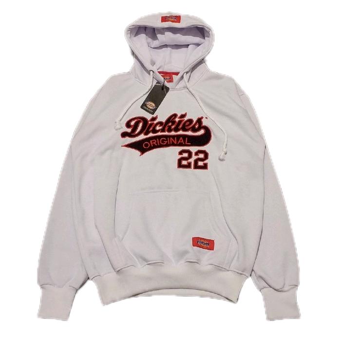 Jaket Hoodie Dickies Autentic Bordier Hitam Laken Towel + Tag Label Sweater