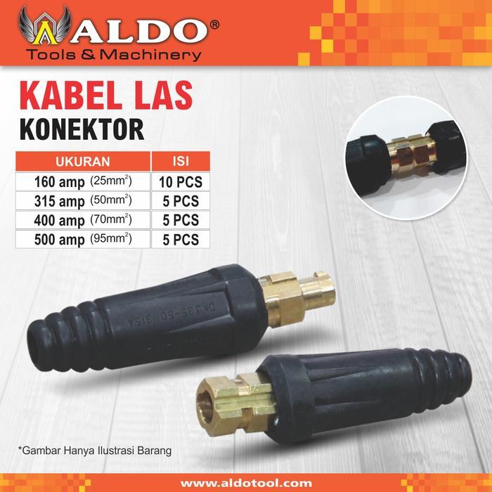 KABEL LAS KONEKTOR MERK ALDO