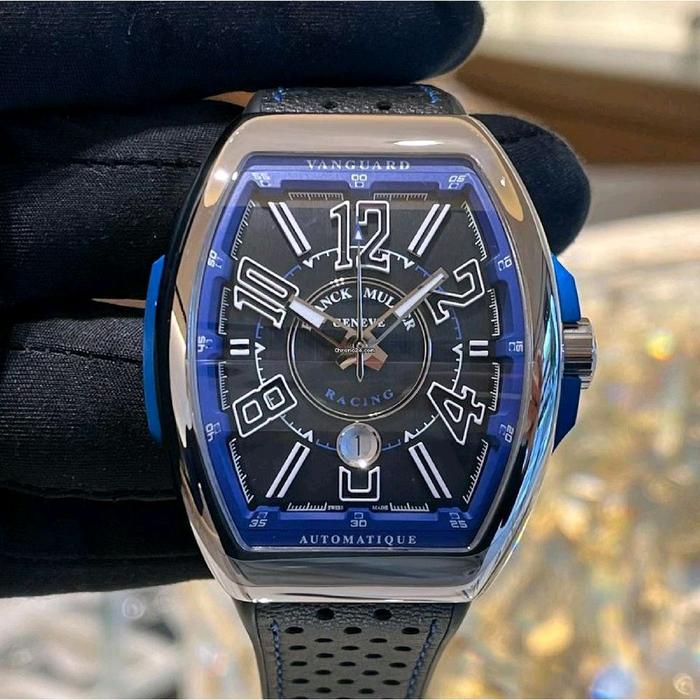 Jam Tangan Franc*k Muller FM Vanguards Stainless Steel Swiss Automatic 45mm