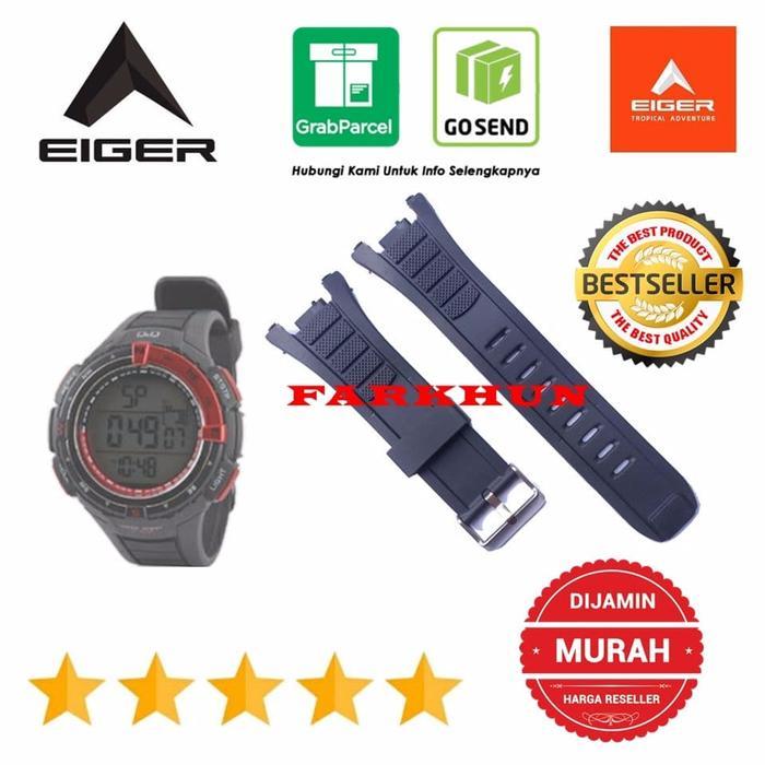 Ready Band Eiger Iyw 0095 Ls 95 Termurah Strap Tali Jam Tangan Hitam Rubber