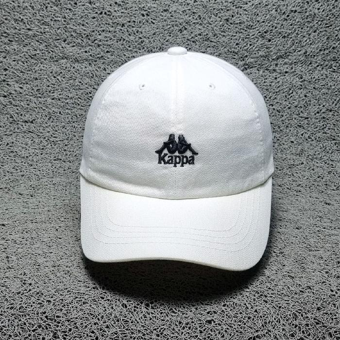 topi kappa putih casual second preloved