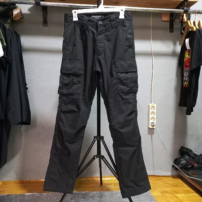 realpict celana cargo panjang eiger ribstop pria katun Dewasa Kerja