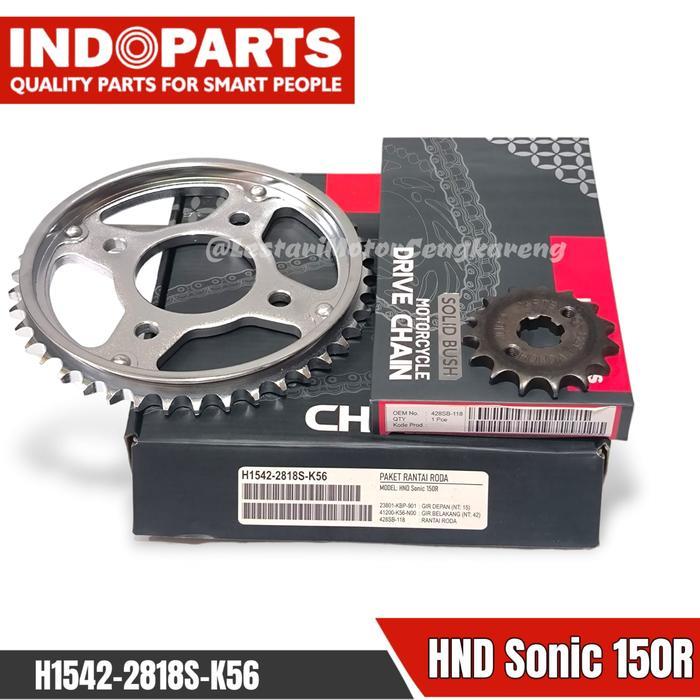 Gearset Gear Girset Paket Rantai Indopart Supra Gtr 150 Sonic 150 K56 #Gratisongkir
