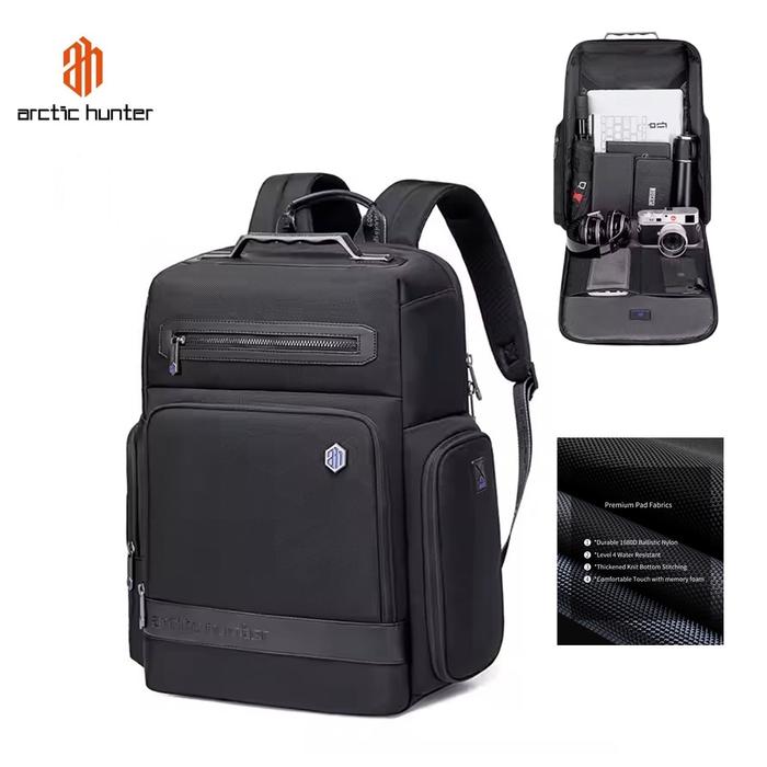 Arctic Hunter Tas Ransel Kasual Backpack Laptop 15.6 Inch B00499