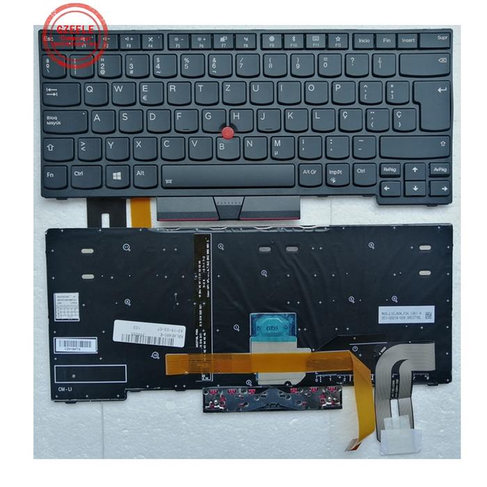 Spanish Keyboard for Lenovo Thinkpad E480 T480S L480 T490 E490 T495 L380 L390 Yoga L490 P43s Laptop
