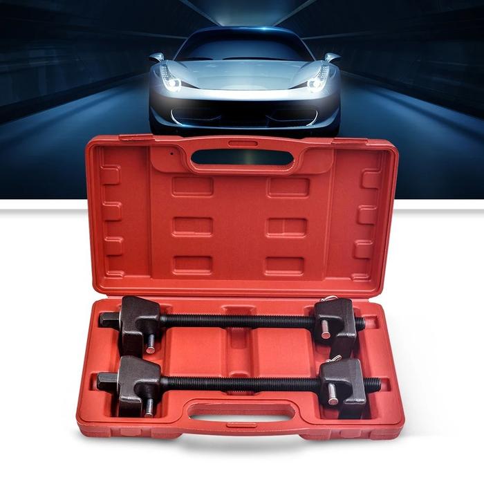 2pcs/Set Treker Shockbreaker Mobil Coil Spring Compressor Treker Per Keong Mobil Treker Shockbreaker