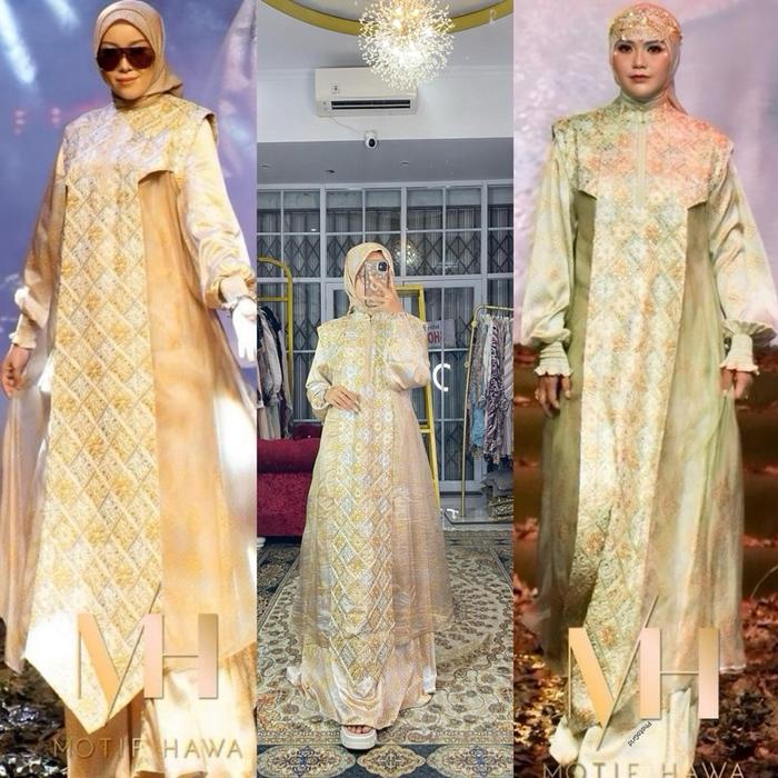 SET MAHARANI SARI INDIA BY MOTIF HAWA