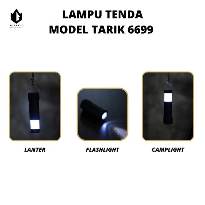 Eiger - Lampu Tenda Camping LED 6699 - Lampu Camping Senter LED Outdoor - Lamp