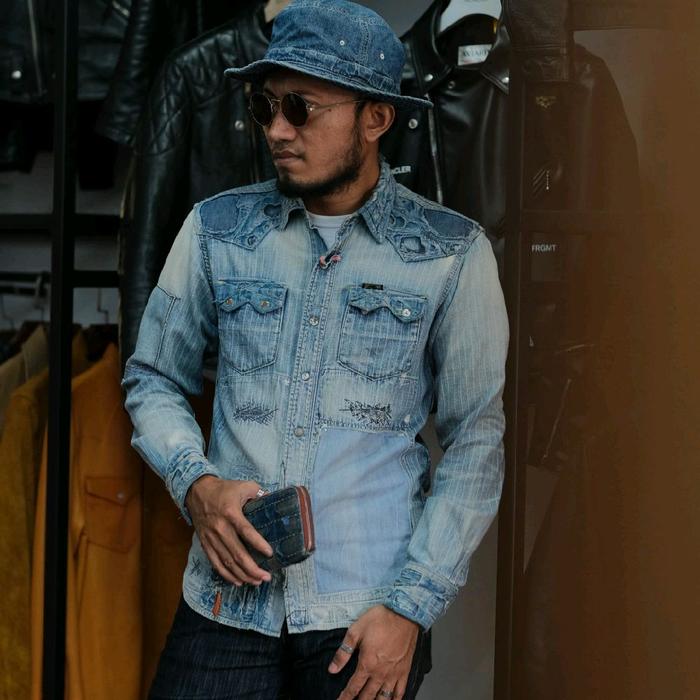 Kapital Western Jeans Boro Workshirt Original Made In Japan