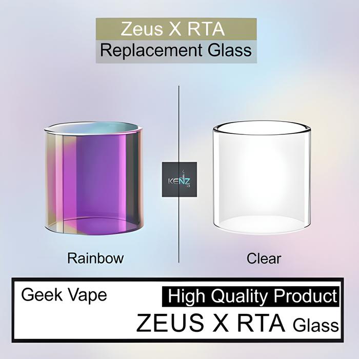 PROMO ZEUS X RTA Replacement Glass | 25 25mm Tabung Kaca Tube