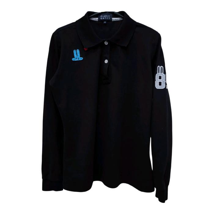 Long sleeve polo shirt Pearly gates women's 1