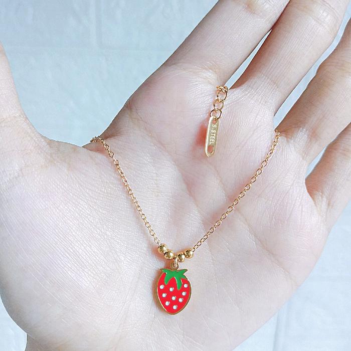 Vhindi jawellery - Kalung anak - kalung anak titanium - aksesoris anak titanium anti karat - kalung