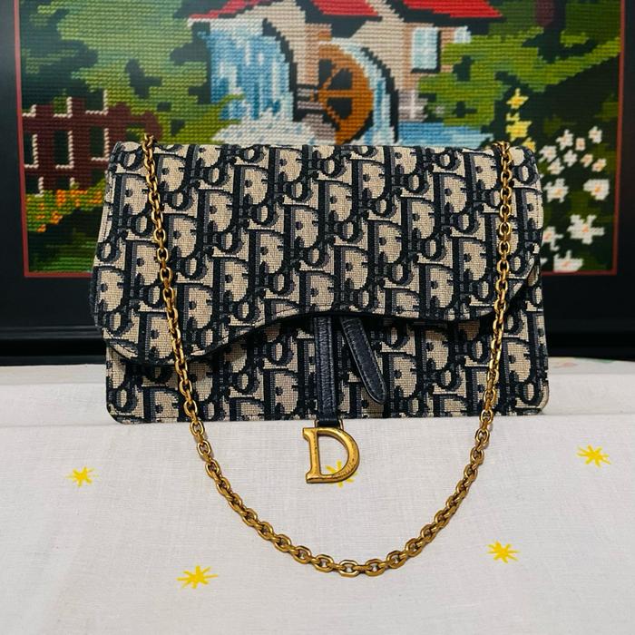 Tas Selempang Dior Saddle Pouch - Original Second