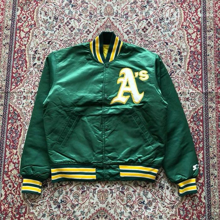 Jaket Vintage starter Oakland Athletics teams varsity jacket Vintage Varsity starter i561