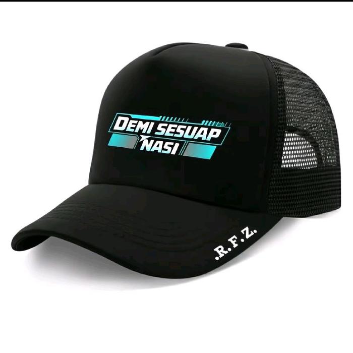 TOPI TRUCKER TOPI JARING DEMI SESUAP NASI