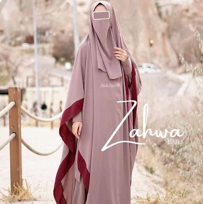 Zahwa Series Gamis Muslim Wanita Syar'i by Afada Hijab