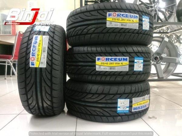 Ban mobil Baru FORCEUM HENA 215 45 R17 - Tubless ring 17 bukn Achilles