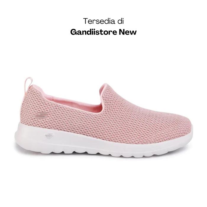 Sepatu Slip On Wanita Skechers Go Walk Joy Highlight 124090/PKGD Soft Pink Women