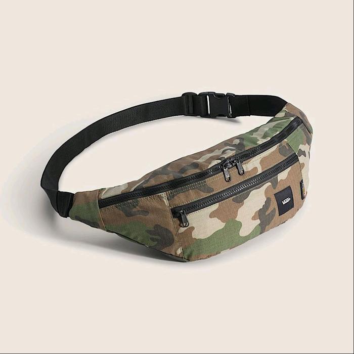 Vans Ward Crossbody Bag Camo Brown