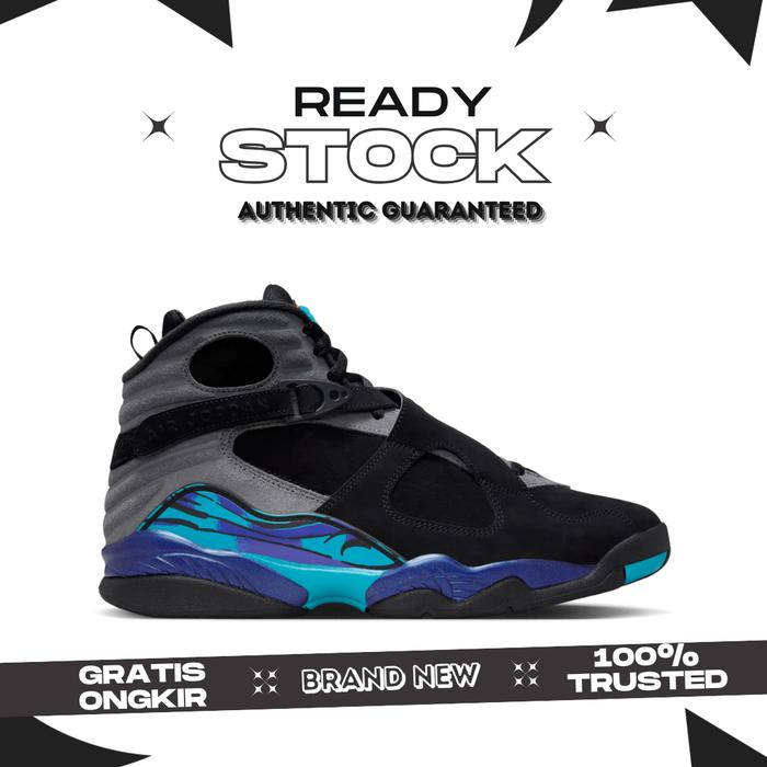 Air Jordan 8 Retro Black Aqua
