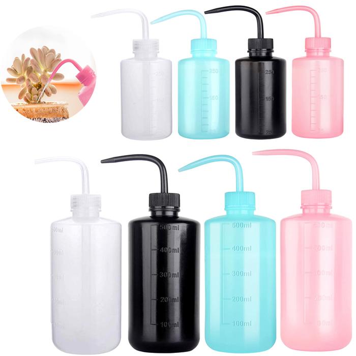 250/500ml Plastic Squeeze Bottle Pot Plants Watering Bottle Sauce Oil