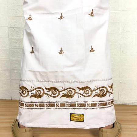 sarung wadimor Dewasa motif gayo putih