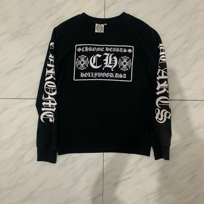 Crewneck crome heart x bape Pria Jaket
