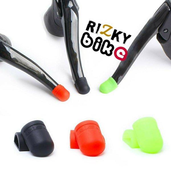 silikon rem cover pelindung tuas rem sepeda brifter dropbar roadbike - Hijau