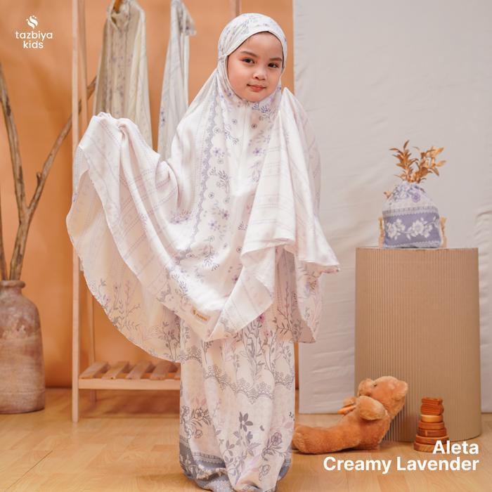 TAZBIYA MUKENA ANAK RAYON ALETA SERIES I Mukena Anak Motif TK SD SMP | Mukena Anak 4-14 Tahun | Muke