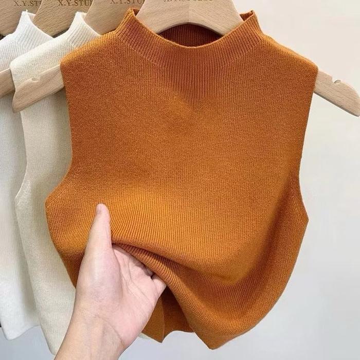 Tanktop Rajut Knite import Wanita - Atasan Inner Dalaman Wanita Kekinian