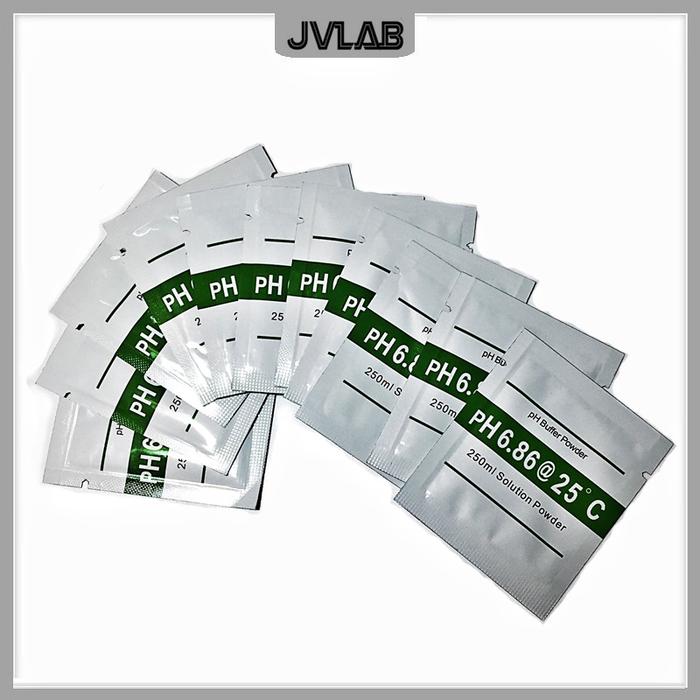 ID Zat Buffer Powder untuk PH Meter Mengukur Solusi Kalibrasi PH 6.86