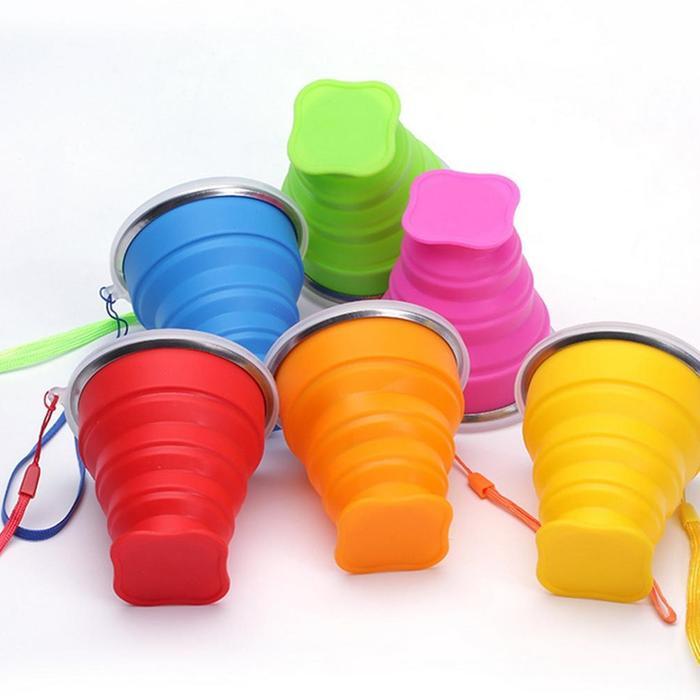 Eiger - Gelas Lipat Camping Silikon 200 Ml Gelas Kopi Portable Ultralight Alat Masak Untuk Berkemah
