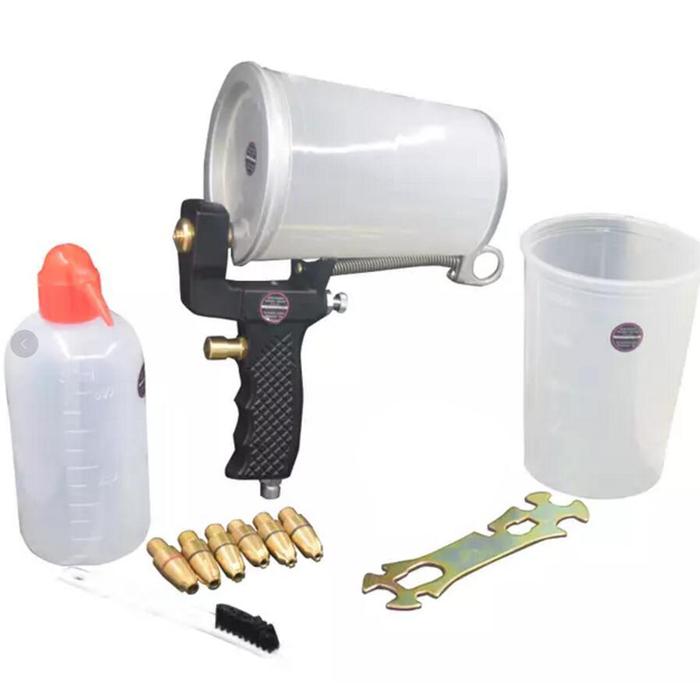 Pneumatic Air gel coat sprayer Spraying Gun with 5 nozzels, air Gel