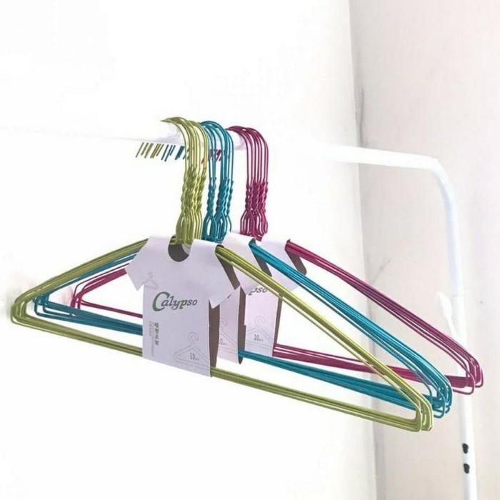 AFL HANGER KAWAT STAINLESS & COATING WARNA 1 PAX=10PCS