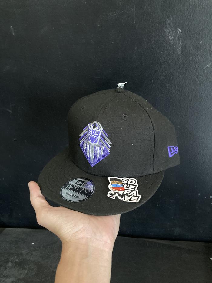 TOPI NE 950 x TRANSFORMERS ONE DECEPTICON BLACK ORIGINAL NO BOX