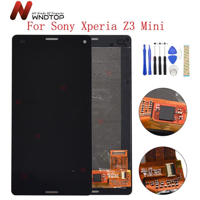 For Sony Xperia Z3 Compact LCD D5803 D5833 LCD Display Touch Screen