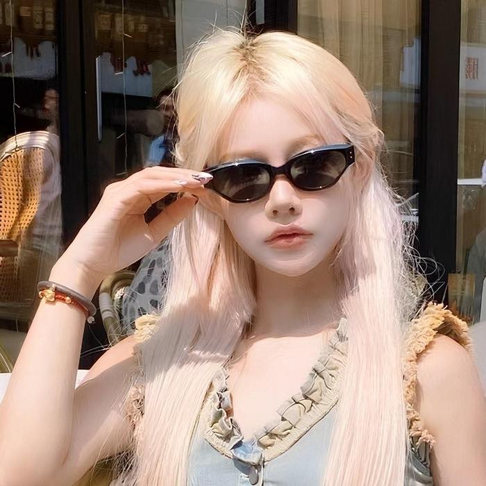 Kacamata Stylish Gm ROCOCO 0199 Korean Fashion Sunglasses  + Box Esklusive & Hard case Kacamata